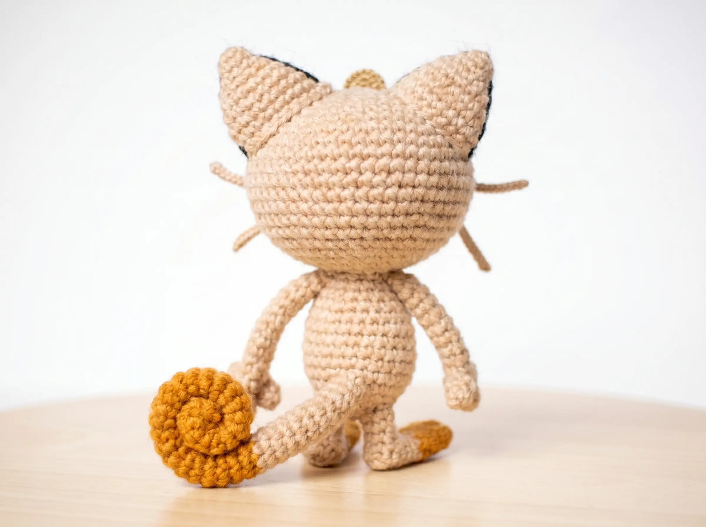 Meowth Crochet Pattern: Step-by-Step Amigurumi Cat PDF
