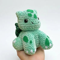 Bulbasaur Tash Crochet Pattern: Step-by-Step Amigurumi PDF