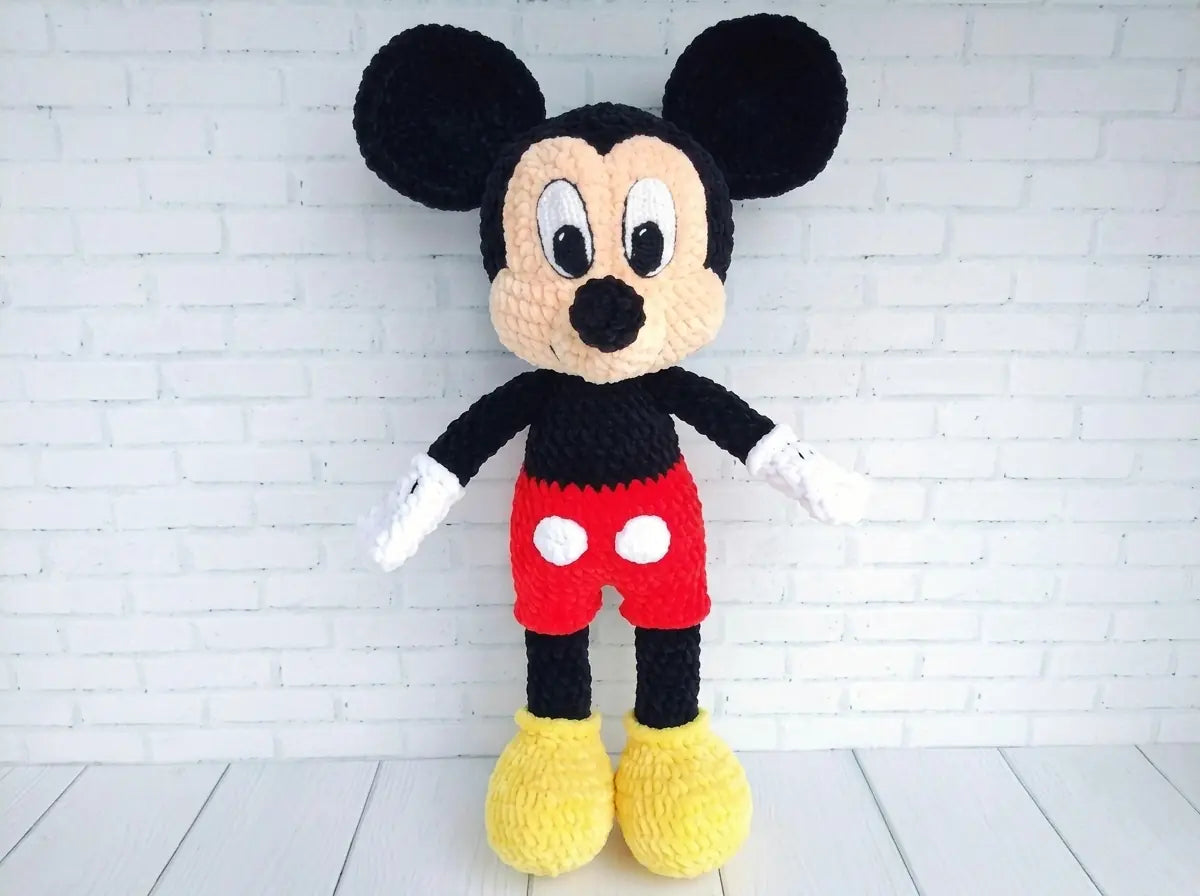 Mickey Mouse Crochet Pattern: Step-by-Step Amigurumi PDF