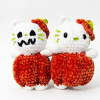 Plush Pumpkin Kitten Amigurumi Pattern: Step-by-Step PDF